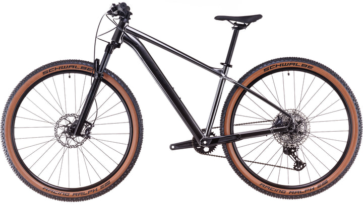 BICICLETA CUBE REACTION SLX SLATEBLACK BLACK 2025 XT