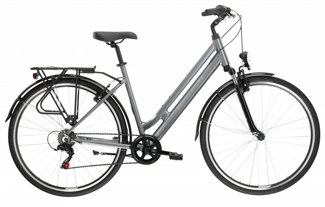 Bicicleta KROSS SENTIO 1.0 28" Graphite-Grey-Graphite Glossy