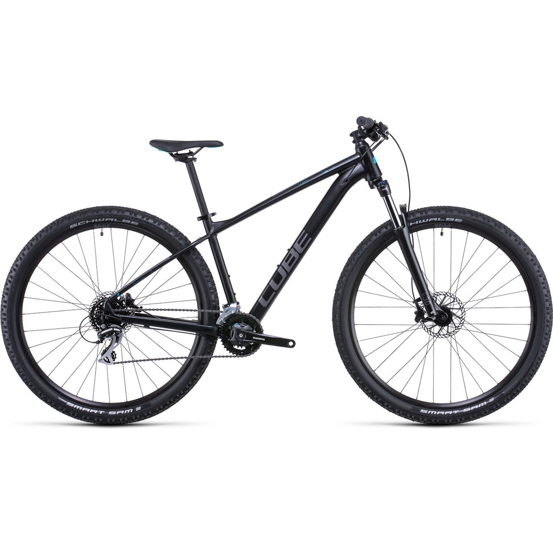BICICLETA CUBE AIM RACE Black Azure