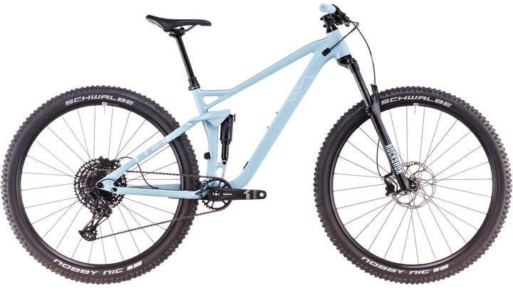 BICICLETA CUBE STEREO ONE22 PRO SKYLIGHTBLUE WHITE
