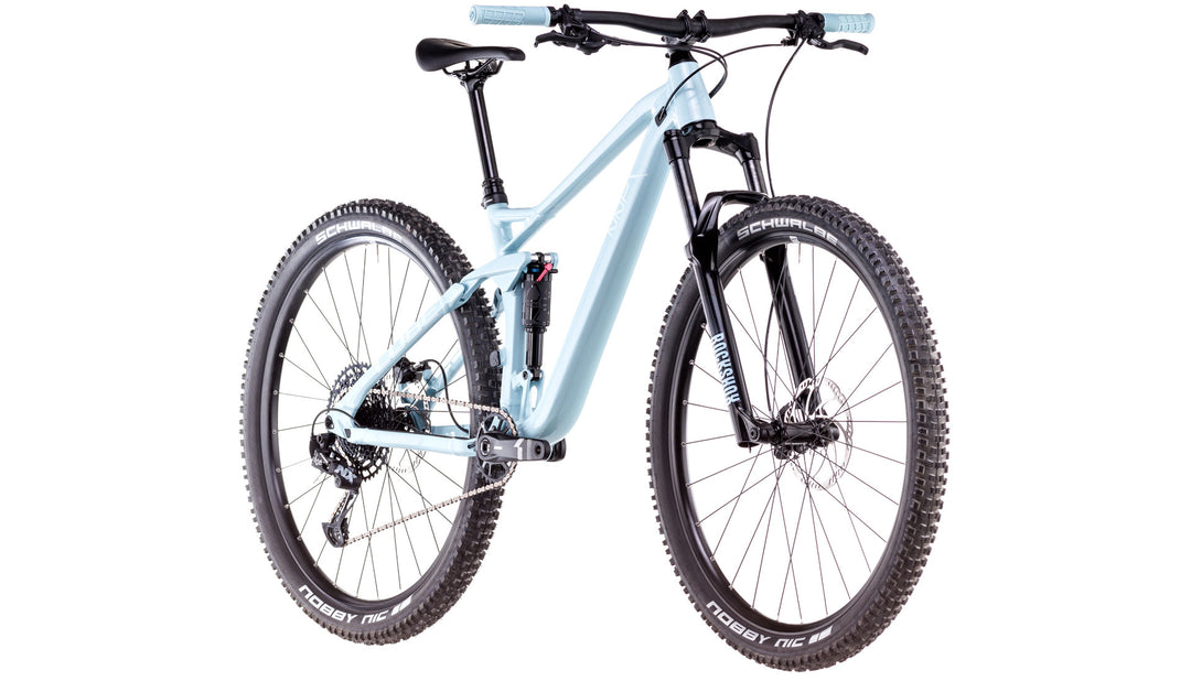 BICICLETA CUBE STEREO ONE22 PRO SKYLIGHTBLUE WHITE